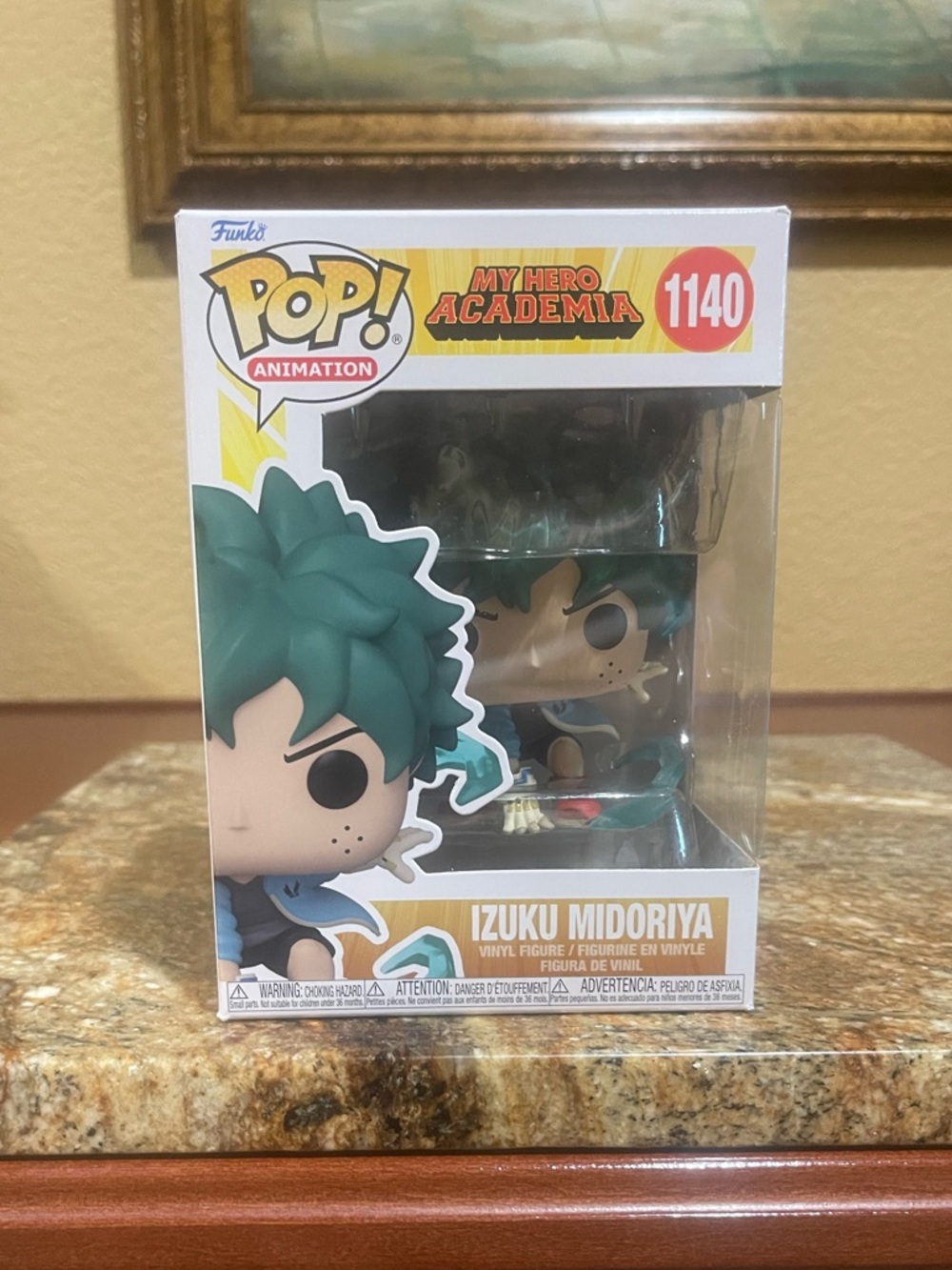 Funko Pop! My Hero Academia Izuku Midoriya Yellow & Green Boxed Figure